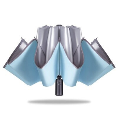 Vetruodolný reverzný dáždnik pre mužov 10 K Auto Business dáždnik do auta pre ženy skladací slnečný dáždnik s anti-UV ochranou, automatický slnečný dáždnik pre mužov, paraguay