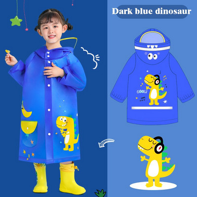2021 Doprava zadarmo Detský pršiplášť s jednorožcom, chlapci a dievčatá, nepremokavý overal s kapucňou, kreslený film s dinosaurom, detské pršiplášte a nohavice