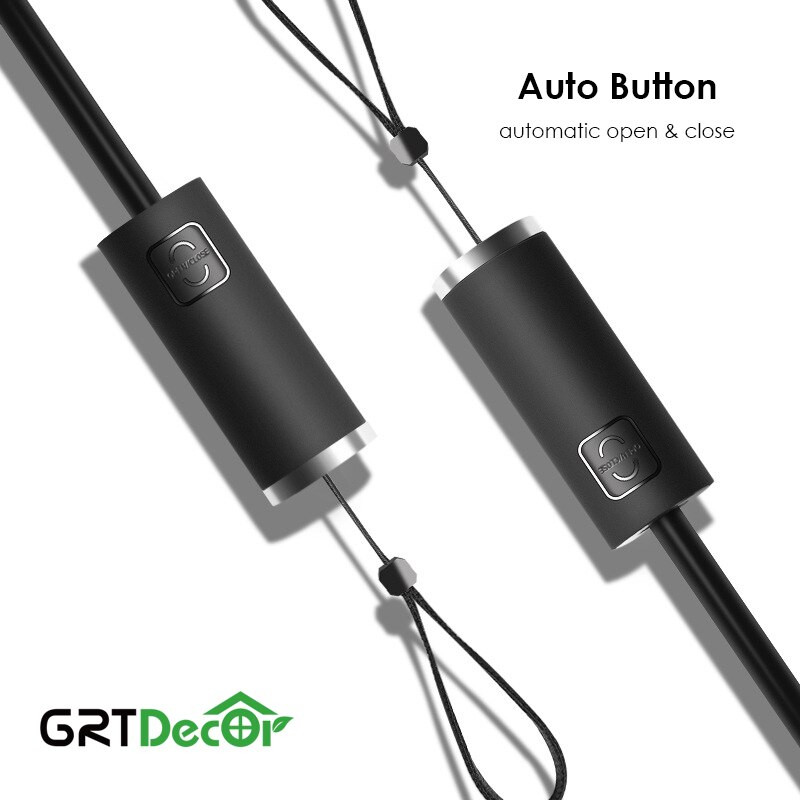 Automatické skladacie reverzné dáždniky pre mužov a ženy, cestovné dáždniky proti dažďu, vetruodolné, biznis, 10-rebrový parapluie, obrátený slnečný dáždnik