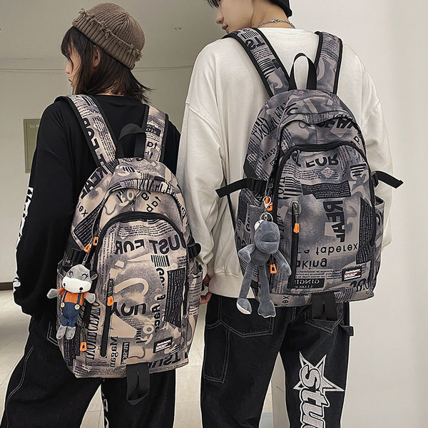 Vyriška kuprinė su užrašais