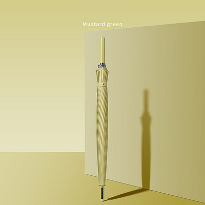 Veľký golfový dáždnik z 24K silných sklenených vlákien, vodotesný, s dlhou rukoväťou, pre mužov v biznise