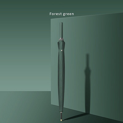 Veľký golfový dáždnik z 24K silných sklenených vlákien, vodotesný, s dlhou rukoväťou, pre mužov v biznise