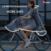 Vysokokvalitný nový pánsky dámsky cyklistický pršiplášť na bicykel, pršiplášť s kapucňou, vetruodolný pršiplášť na mobilitu a skúter