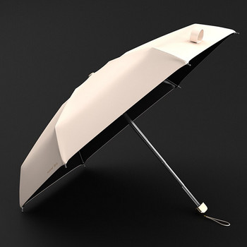 Olycat Luxury Mini Flat Umbrella Rain Women Portable Clear Umbrellas Sun Protection UV Parasol για κορίτσια Ομπρέλα αντιανεμική εξωτερική