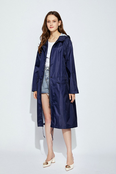 Dlhý pršiplášť pre ženy a mužov, nepremokavý, vetruodolný, s kapucňou, turistický pršiplášť, pončá, bunda, plášť, pršiplášť, Chubasqueros Mujer, veľkosť 2XL L