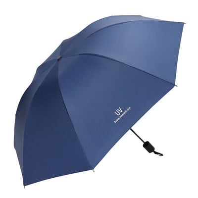 Módny skladací dáždnik pre ženy, slnečník pre mužov a dievčatá, vodotesný, prenosný, osemkostný, kreslený, činčila, cestovné dáždniky