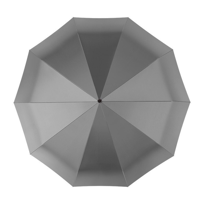 Veľký skladací dáždnik, silný vetruodolný cestovný dáždnik, rodinný 130 cm, veľký paraguas, 3-násobný dáždnik do dažďa a búrky pre mužov