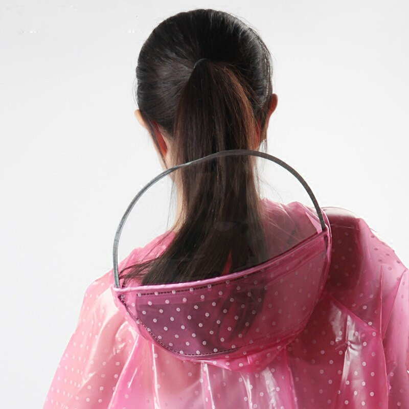 Μόδα διαφανές αδιάβροχο ποδηλατικό κάλυμμα βροχής Αδιάβροχο ποδηλατικό κάπες βροχής PVC αδιάβροχα