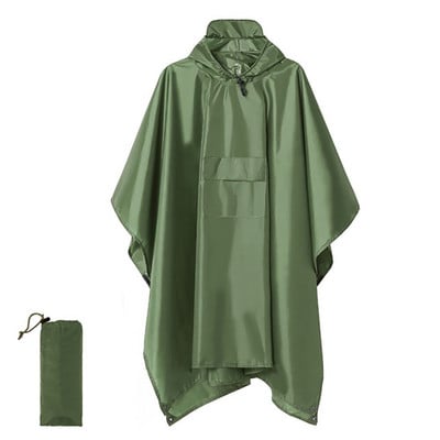 3 v 1 Vonkajší vojenský nepremokavý pršiplášť Pršiplášť Pánsky pršiplášť Dámsky pršiplášť Markíza z dažďa Motocyklový pršiplášť Poncho Pikniková podložka