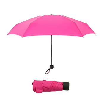 Πτυσσόμενη ομπρέλα Mini Umbrella Candy Color Traveling Rain Gear Rainy Day Pocket Ομπρέλα Μίνι πτυσσόμενη ομπρέλα ομπρέλα ταξιδιού