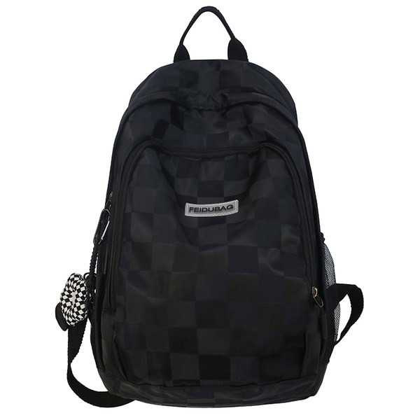 Pánsky štýlový batoh s logom a zapínaním na zips