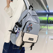 Muški ruksak s natpisom i 3D elementom