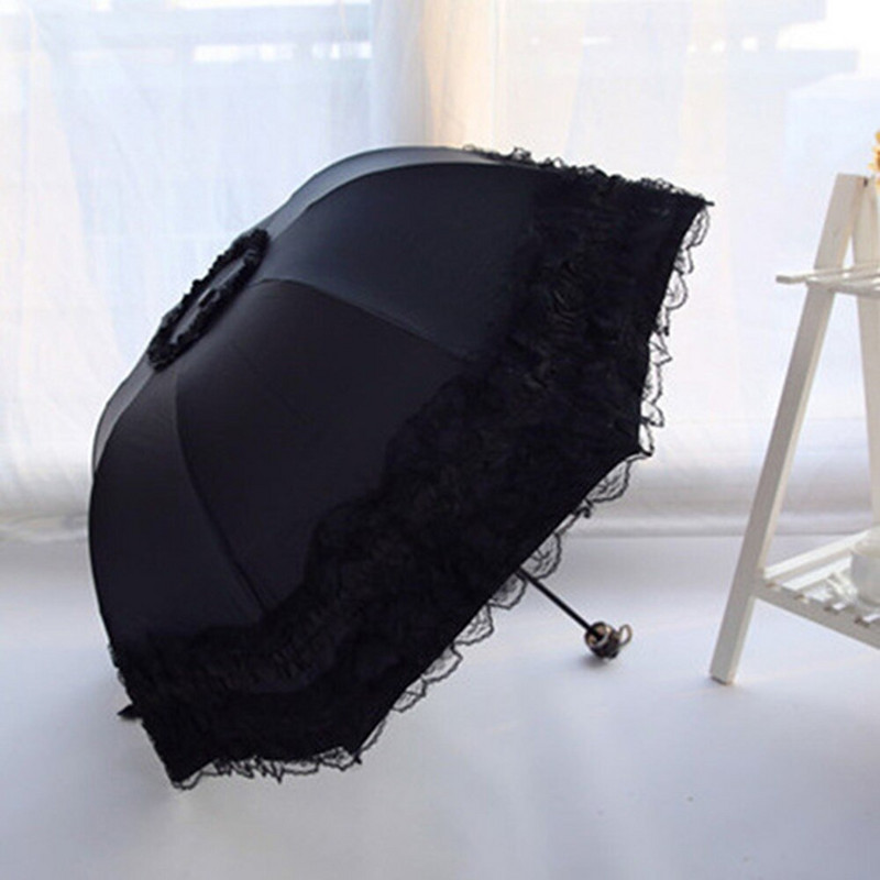 Čipkasti kišobran Božićni suncobran ženski suncobran ultra lagani sklopivi UV con proteccion solar sombrilla