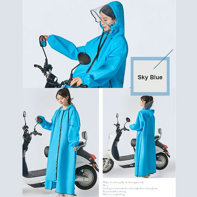 XXXL Veľká veľkosť Dámska turistická dlhá pláštenka Nepremokavá s kapucňou Pršiplášť Poncho Pánska Motocyklová Cyklistická Vonkajšia Pršiplášťová Bunda Plášť