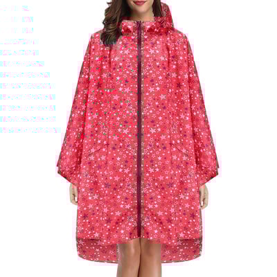 Dlhý pršiplášť pre ženy, nepremokavý, vetruodolný, s kapucňou, ľahký, turistický, pánsky pršiplášť, pončá, potlačená bunda, plášť, Chubasqueros Mujer
