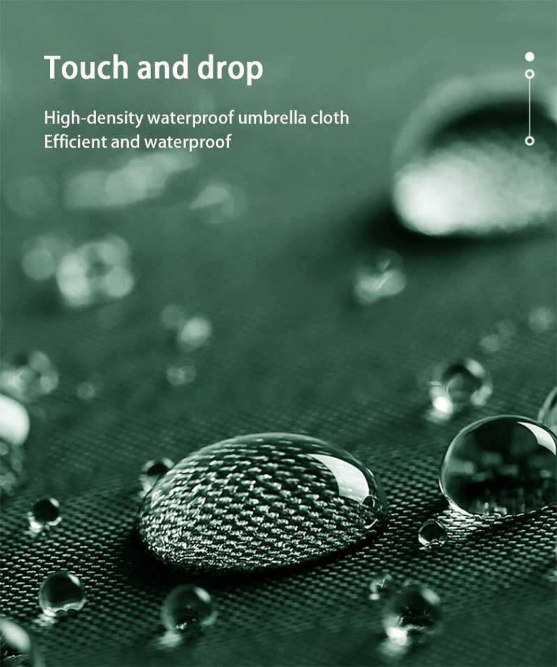 Napernyő összecsukható napernyő esernyő női kézi tolás férfi fekete gumiszövet kézipoggyász