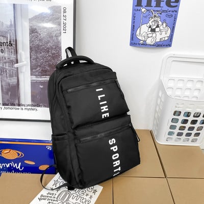 Αδιάβροχο ανδρικό σακίδιο πλάτης με την επιγραφή - από ύφασμα