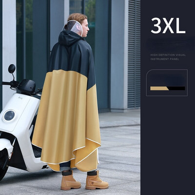 Oxford Muška/Ženska biciklistička motociklistička kišna kabanica Otporna na vjetar Moto kišni pončo Nepropusna prozirna kišna kabanica Jednostruka dvostruka kišna kabanica