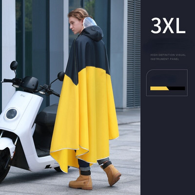 Oxford Muška/Ženska biciklistička motociklistička kišna kabanica Otporna na vjetar Moto kišni pončo Nepropusna prozirna kišna kabanica Jednostruka dvostruka kišna kabanica