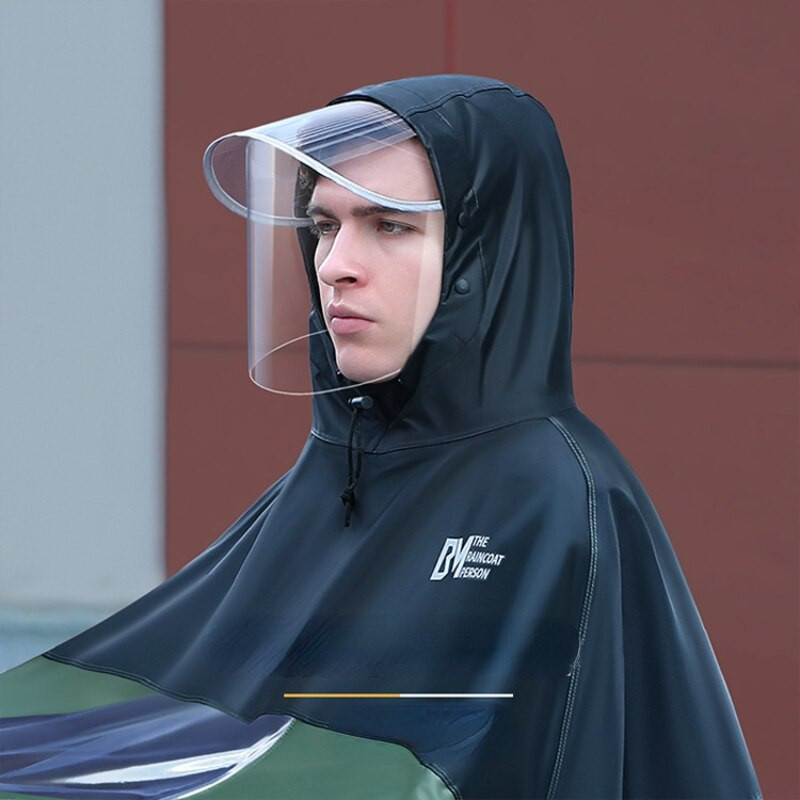 Oxford Muška/Ženska biciklistička motociklistička kišna kabanica Otporna na vjetar Moto kišni pončo Nepropusna prozirna kišna kabanica Jednostruka dvostruka kišna kabanica