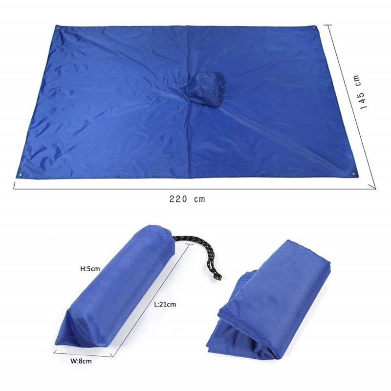 3 v 1 turistický pončo, pršiplášť, batoh, nepremokavá plachta s kapucňou, poľovnícky pončo, vonkajší kempingový stan, markíza, prístrešok