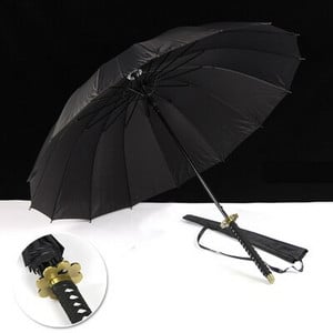 One Piece Roronoa Zoro Automatic Katana Umbrella Creative Rain Γυναικείες άντρες Σαμουράι Σπαθί Ninja Ομπρέλα Αντιανεμική ομπρέλα