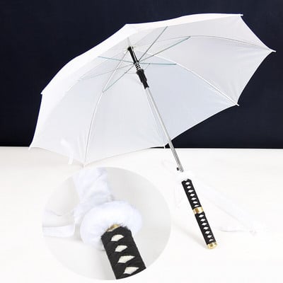 One Piece Roronoa Zoro Automatic Katana Umbrella Creative Rain Γυναικείες άντρες Σαμουράι Σπαθί Ninja Ομπρέλα Αντιανεμική ομπρέλα