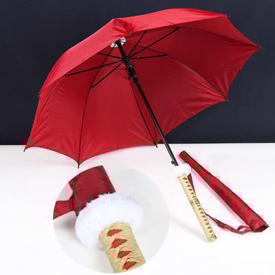 One Piece Roronoa Zoro Automatic Katana Umbrella Creative Rain Γυναικείες άντρες Σαμουράι Σπαθί Ninja Ομπρέλα Αντιανεμική ομπρέλα