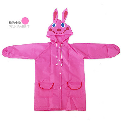 1PC kreslený zvierací štýl nepremokavý detský pršiplášť pre deti pršiplášť/pršiplášť študentský pončo