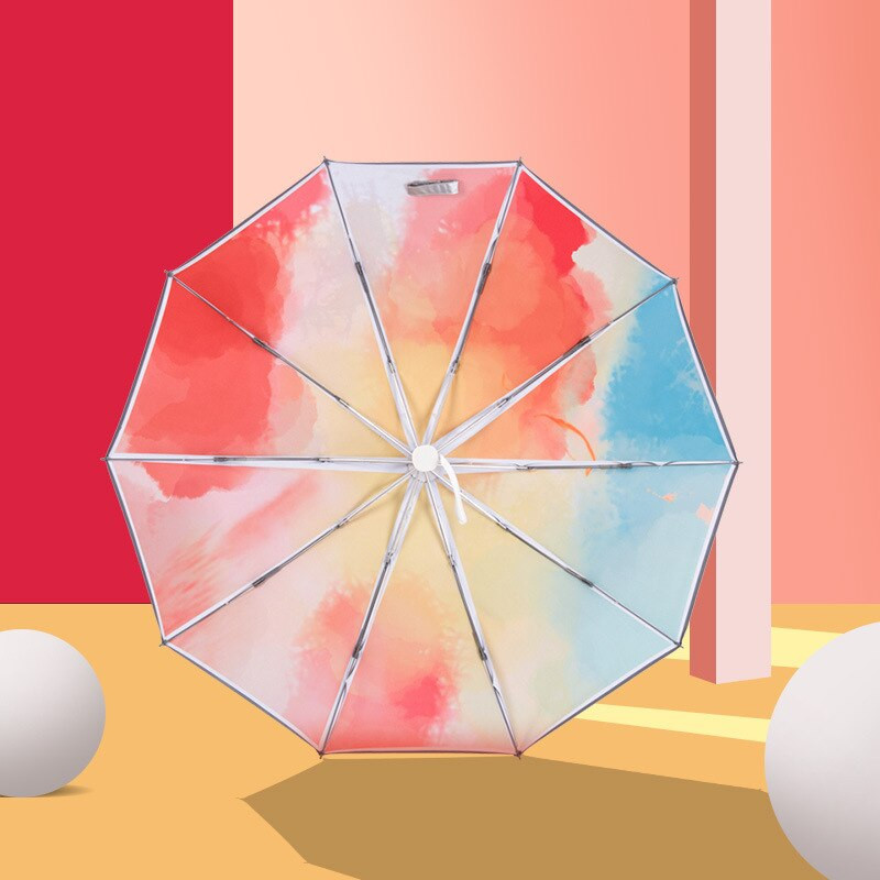 Automatický spätný dáždnik, bezpečný, bez pružiny, gradientné farby, stojace autodáždniky, dáždniky do dažďa, dámske 8K, vetruodolné, slnečné, UV, slnečníky