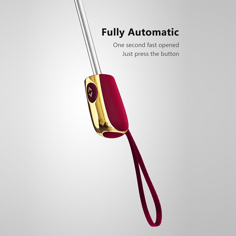 Super tenký dámsky automatický dáždnik do dažďa, ultraľahký vysoko kvalitný UV dáždnik pre dievčatá, prenosný skladací dáždnik