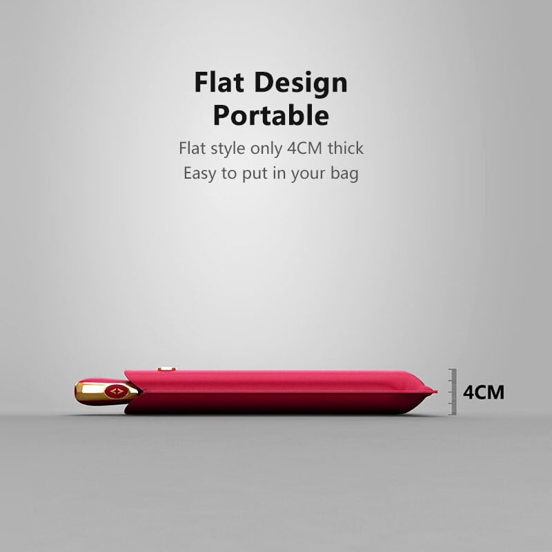 Super tenký dámsky automatický dáždnik do dažďa, ultraľahký vysoko kvalitný UV dáždnik pre dievčatá, prenosný skladací dáždnik