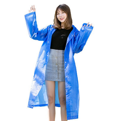 Spalvingas pastorintas lietpaltis suaugusiems, neperšlampamas ilgas lietpaltis, moteriškas vyriškas paltas nuo lietaus su gobtuvu, skirtas lauko žygiams žygiams, žvejybai, laipiojimui