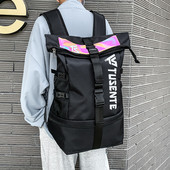 Moderan tekstilni muški ruksak sa natpisom