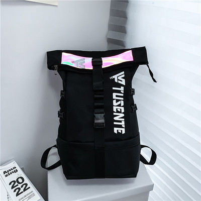 Moderan tekstilni muški ruksak sa natpisom