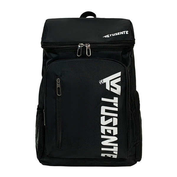 Textilný batoh s logom a zapínaním na zips pre mužov