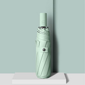 2021 Nový dáždnik Morandi Colors, dáždnik do dažďa pre ženy, slnečný, UV ochranný dáždnik 8K, vetruodolný pre mužov, čierny dáždnik, darčeky pre milovníkov prírody