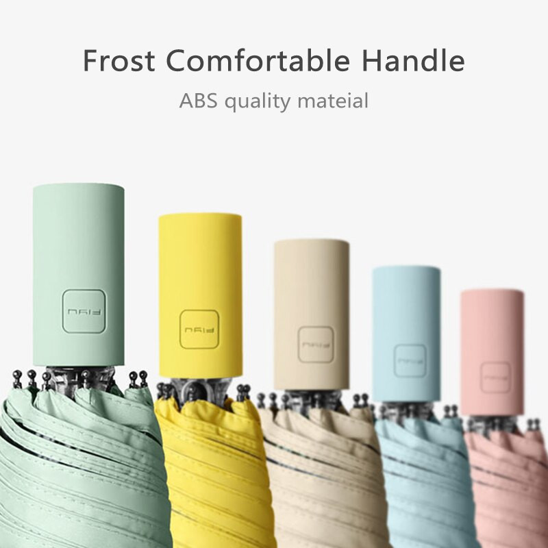 2021 Nový dáždnik Morandi Colors, dáždnik do dažďa pre ženy, slnečný, UV ochranný dáždnik 8K, vetruodolný pre mužov, čierny dáždnik, darčeky pre milovníkov prírody