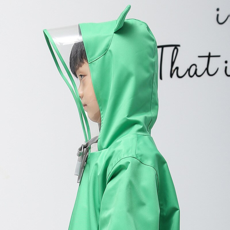 Detský pršiplášť, nepremokavý dievčenský chlapčenský pršiplášť, jednodielny kreslený detský pršiplášť, batoľa, školský chlapčenský pršiplášť