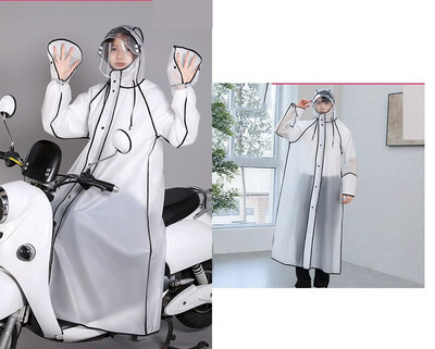 Módny batoh EVA pre dospelých, štyri v jednom, nepremokavý, dlhý, turistický, cyklistický, pršiplášť s kapucňou, outdoorový, cestovný, rybársky, horolezecký