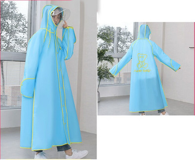 Módny batoh EVA pre dospelých, štyri v jednom, nepremokavý, dlhý, turistický, cyklistický, pršiplášť s kapucňou, outdoorový, cestovný, rybársky, horolezecký