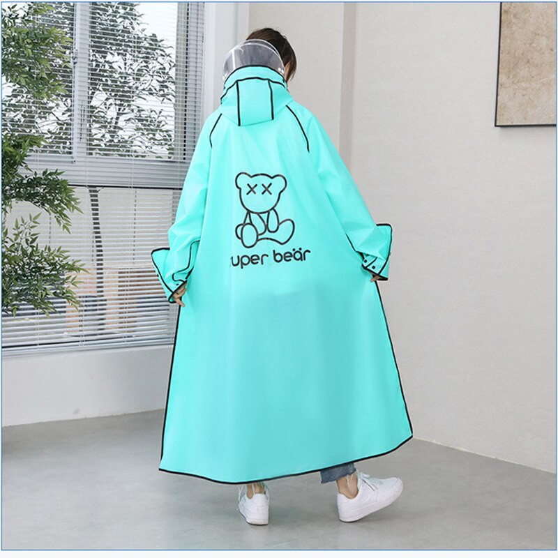 Módny batoh EVA pre dospelých, štyri v jednom, nepremokavý, dlhý, turistický, cyklistický, pršiplášť s kapucňou, outdoorový, cestovný, rybársky, horolezecký