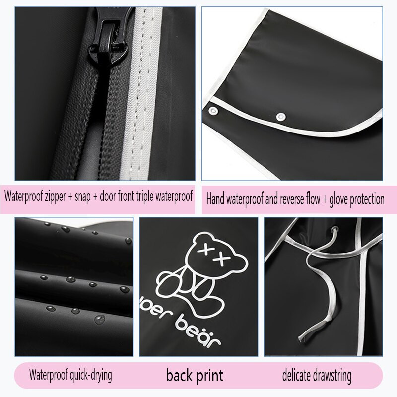 Módny batoh EVA pre dospelých, štyri v jednom, nepremokavý, dlhý, turistický, cyklistický, pršiplášť s kapucňou, outdoorový, cestovný, rybársky, horolezecký