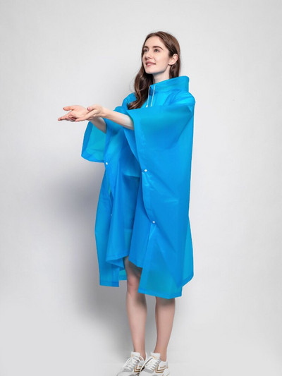 Manta de ploaie multifuncțională, universală, transparentă, pentru femei, poncho, pentru camping, pentru drumeții, pentru haină de ploaie