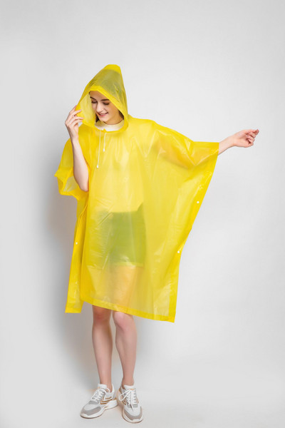 Manta de ploaie multifuncțională, universală, transparentă, pentru femei, poncho, pentru camping, pentru drumeții, pentru haină de ploaie