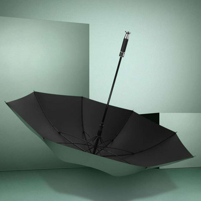 Umbrelă de golf cu mâner lung automată de lux Umbrelă de golf din fibre Paraguas poate fi logo personalizat