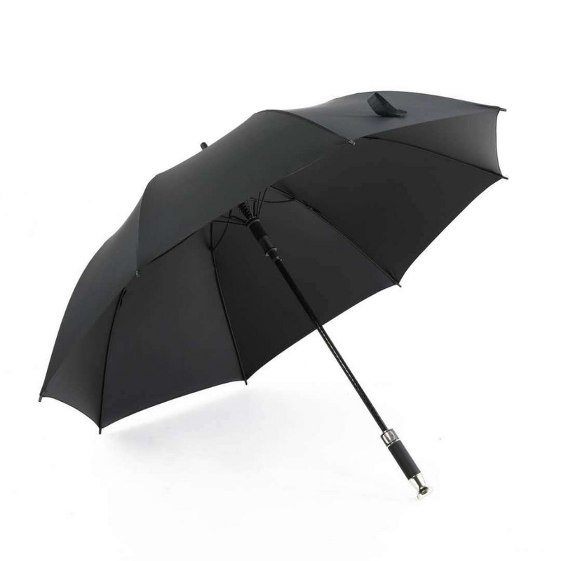 Umbrelă de golf cu mâner lung automată de lux Umbrelă de golf din fibre Paraguas poate fi logo personalizat