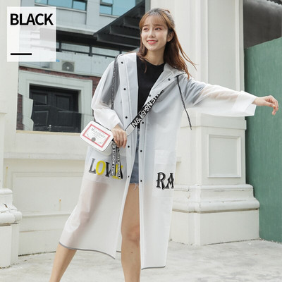 Férfi és női esőkabát átlátszó esőkabát kültéri utazási trend divat férfi és női hordozható esőponcsó, nem eldobható