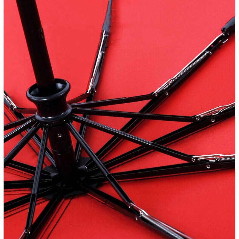 10k Dvojvrstvový vetruodolný automatický skladací dáždnik pre ženy a mužov do auta, luxusný, pre veľké firmy, pre mužov, do dažďa, čierny, pre ženy, darčekový slnečník