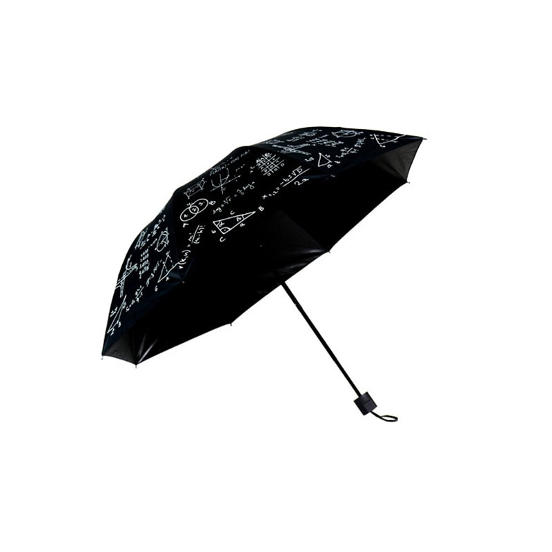 Nauja matematinė formulė skėtis Vyrams sulankstomi lietaus skėčiai Vidurinės mokyklos moksleivių kelionių skėtis moterims saulėtas skėtis